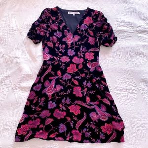 Rebecca Minkoff Floral Velvet Dress